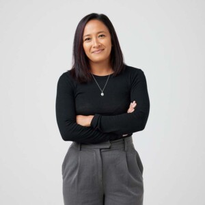 Abigael Jamieson standing with arms folded